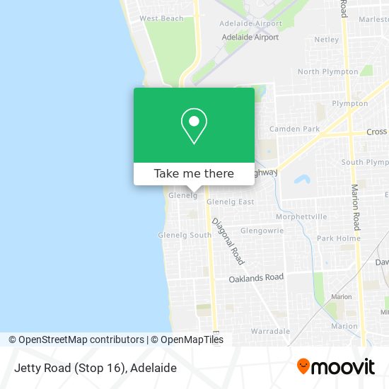 Jetty Road (Stop 16) map