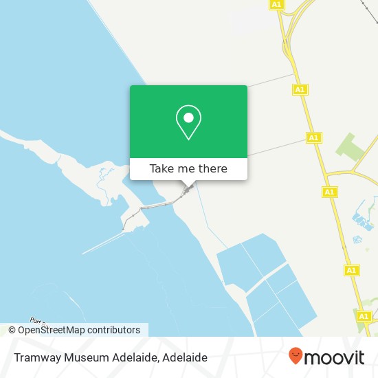 Tramway Museum Adelaide map