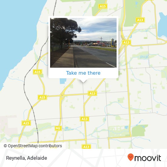 Reynella map