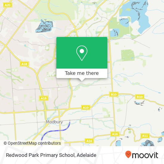 Redwood Park Primary School map