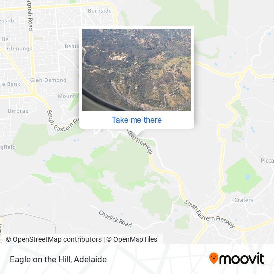 Eagle on the Hill map