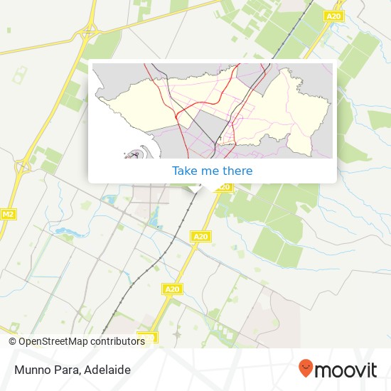 Munno Para map