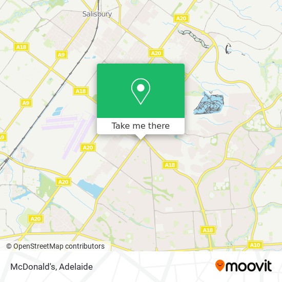 McDonald's map