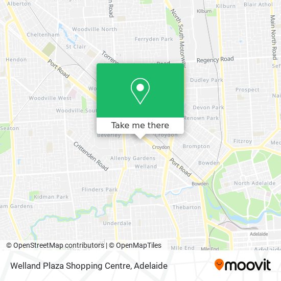 Mapa Welland Plaza Shopping Centre