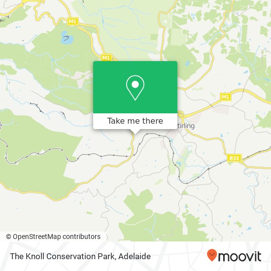 The Knoll Conservation Park map