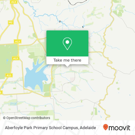 Aberfoyle Park Primary School Campus map