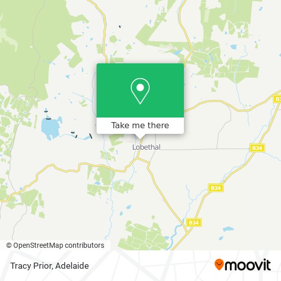 Mapa Tracy Prior