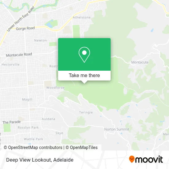 Mapa Deep View Lookout