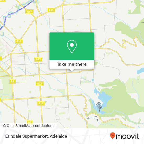 Erindale Supermarket map