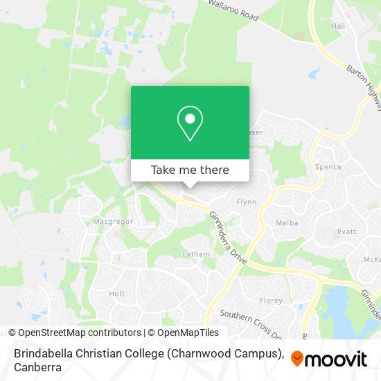 Brindabella Christian College (Charnwood Campus) map