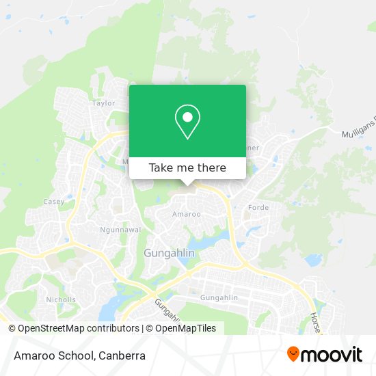 Amaroo School map