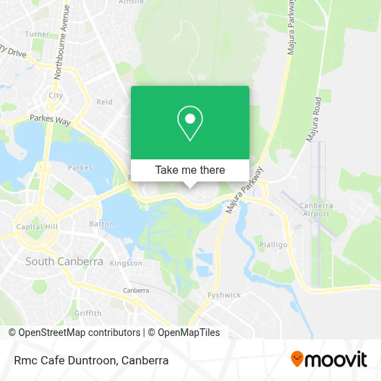 Mapa Rmc Cafe Duntroon