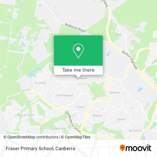 Fraser Primary School map
