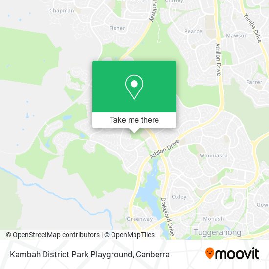 Kambah District Park Playground map