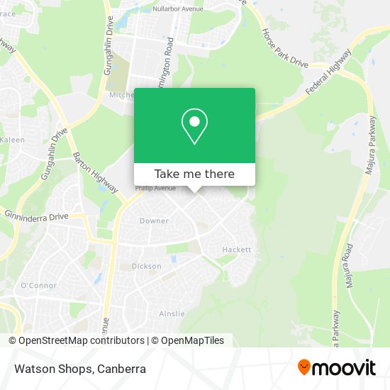 Watson Shops map