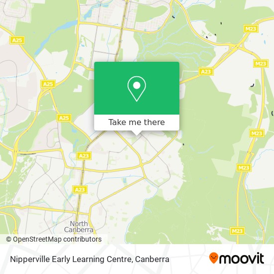 Nipperville Early Learning Centre map