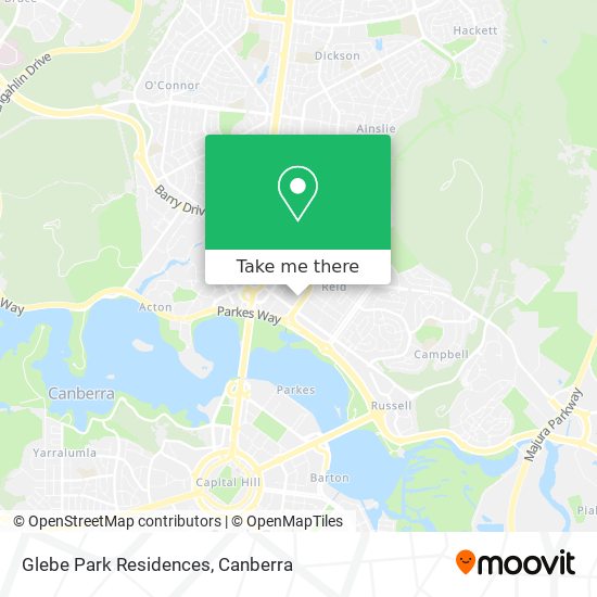 Glebe Park Residences map