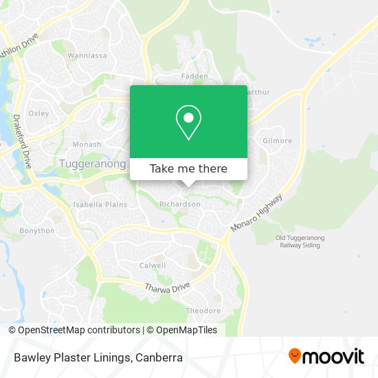 Bawley Plaster Linings map