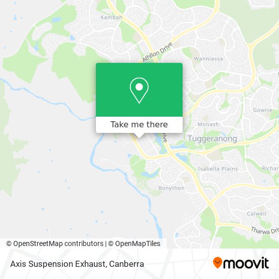 Axis Suspension Exhaust map