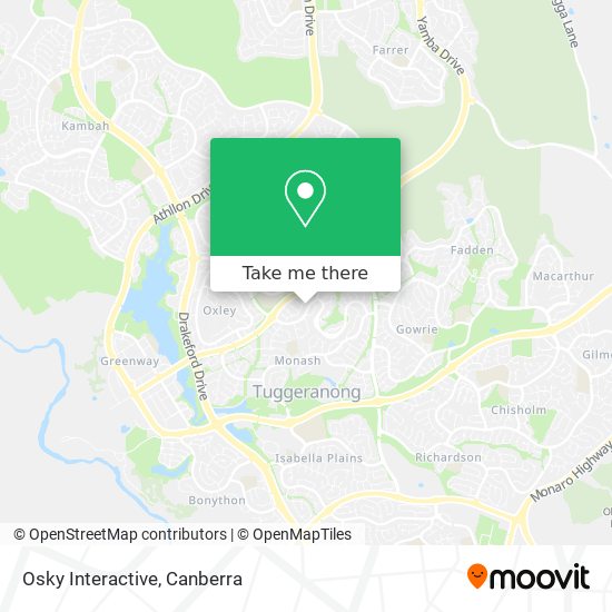 Osky Interactive map