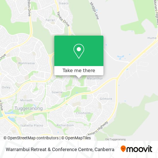 Warrambui Retreat & Conference Centre map