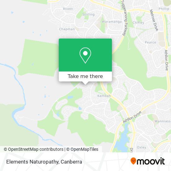 Elements Naturopathy map