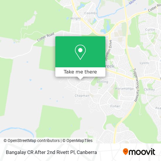 Bangalay CR After 2nd Rivett Pl map