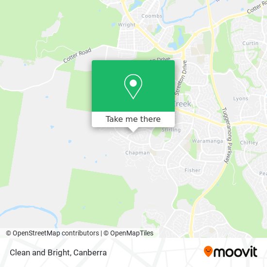 Clean and Bright map