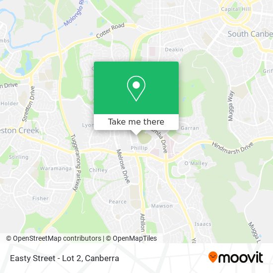 Easty Street - Lot 2 map