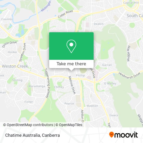 Chatime Australia map