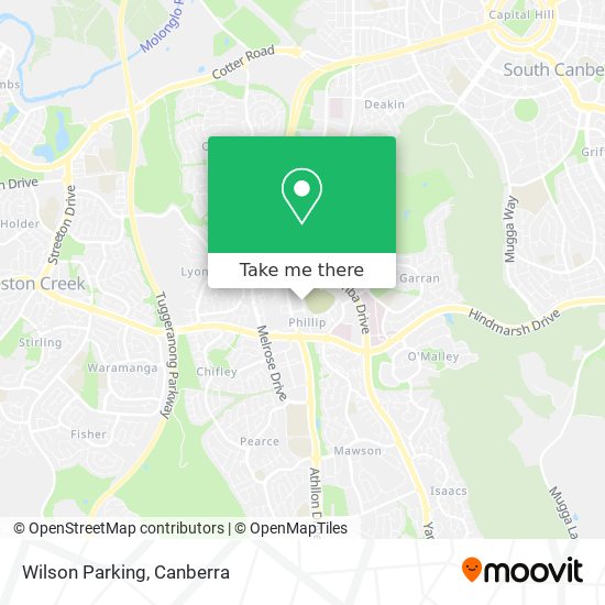 Wilson Parking map