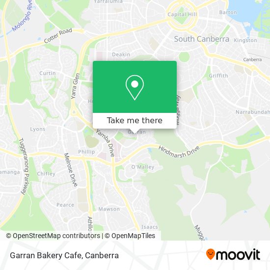 Garran Bakery Cafe map