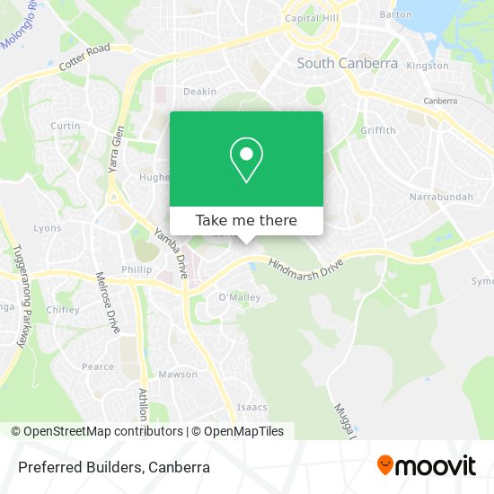 Preferred Builders map