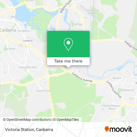 Victoria Station map