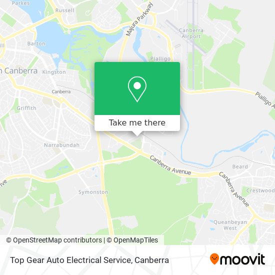 Top Gear Auto Electrical Service map
