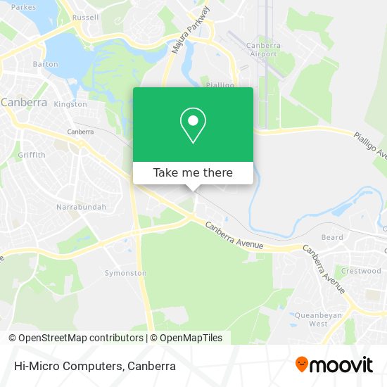 Hi-Micro Computers map