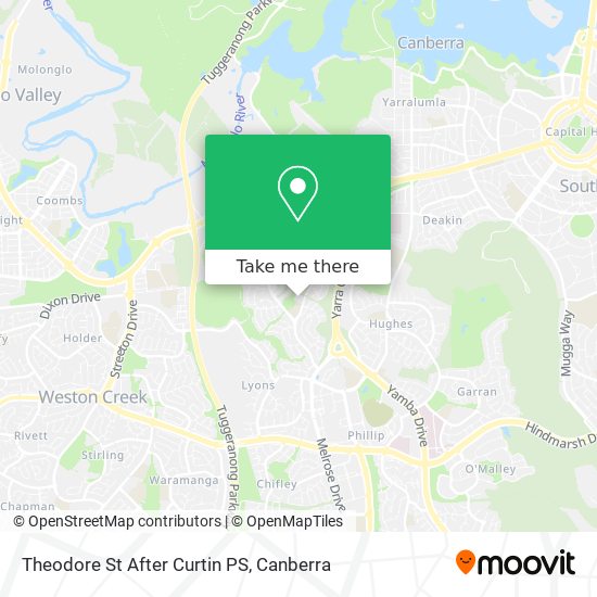 Theodore St After Curtin PS map