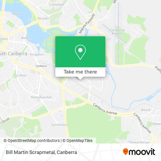 Bill Martin Scrapmetal map