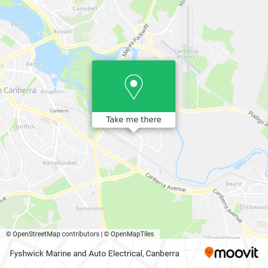 Fyshwick Marine and Auto Electrical map