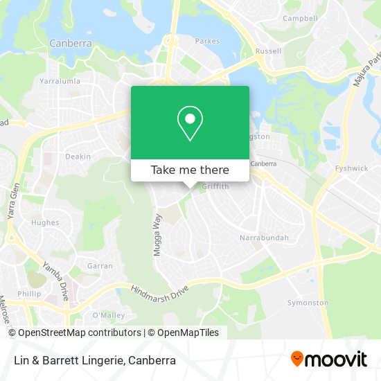 Lin & Barrett Lingerie map
