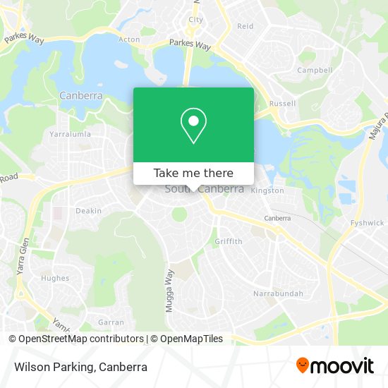 Wilson Parking map