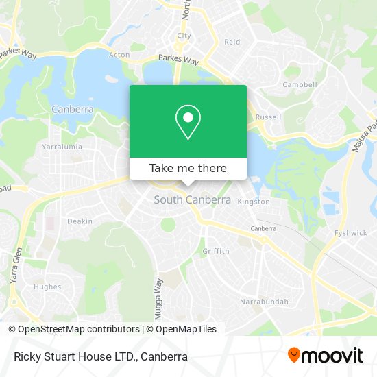 Ricky Stuart House LTD. map