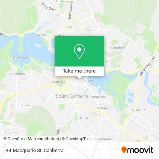44 Macquarie St map