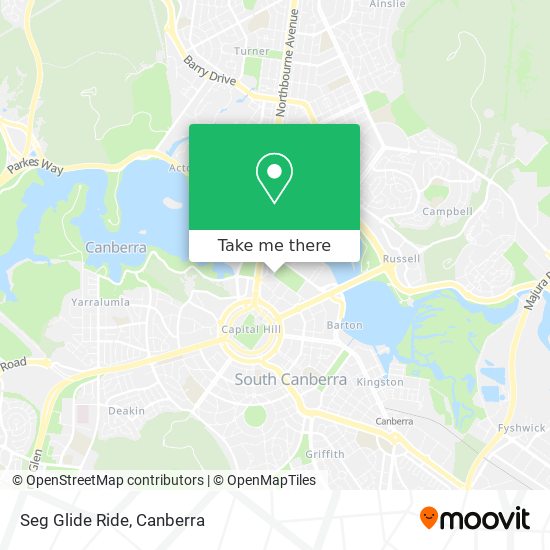 Seg Glide Ride map