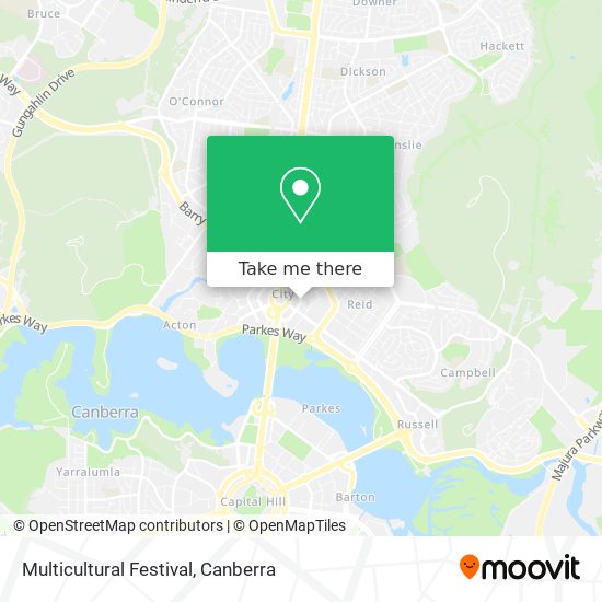 Multicultural Festival map