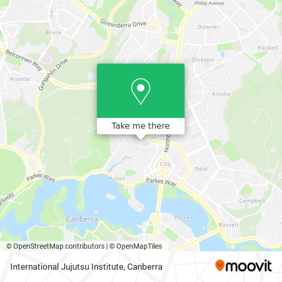 International Jujutsu Institute map