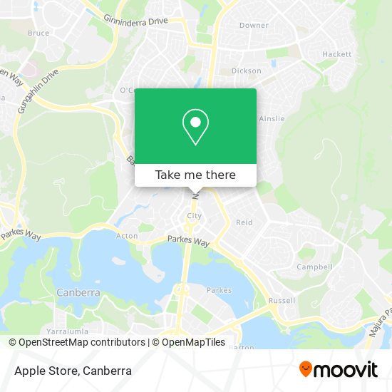 Apple Store map