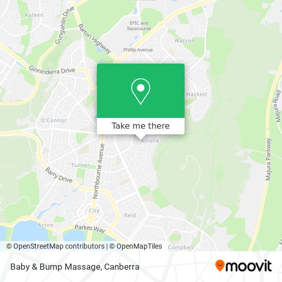 Baby & Bump Massage map