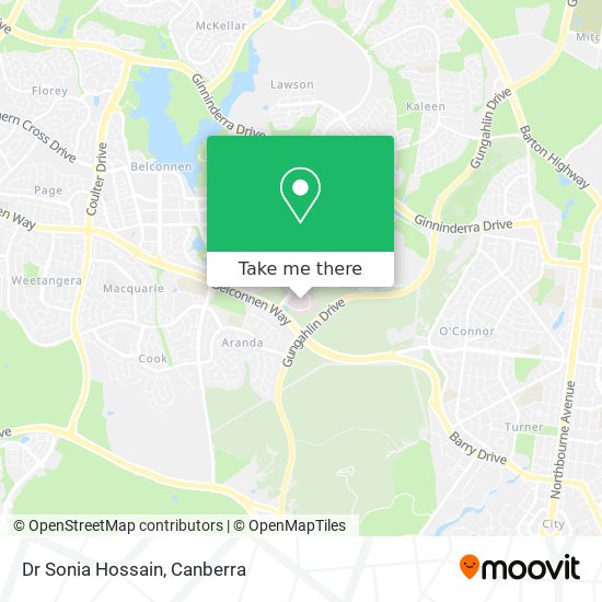 Dr Sonia Hossain map