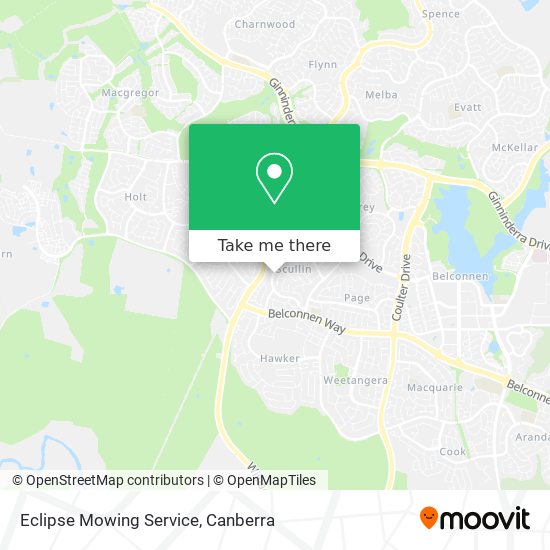 Eclipse Mowing Service map